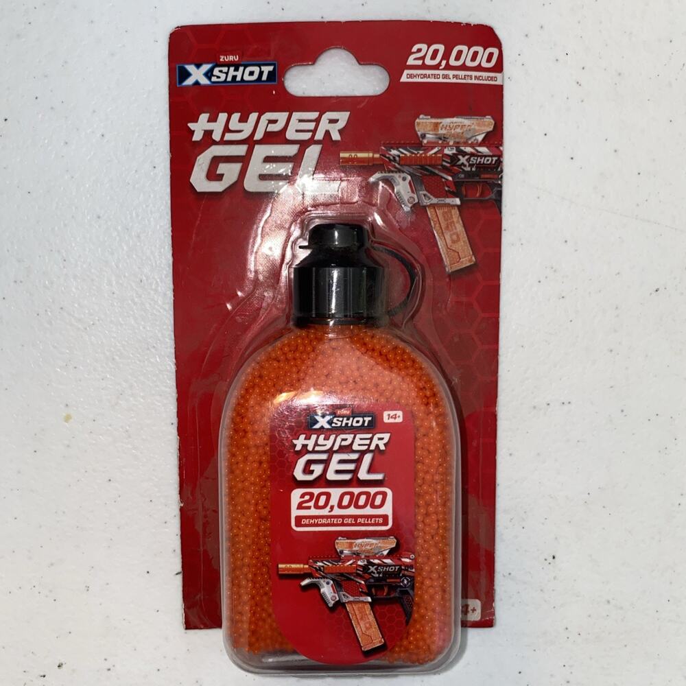 ZURU X-SHOT HYPER GEL 20,000 DEHYDRATED GEL PELETS NIB